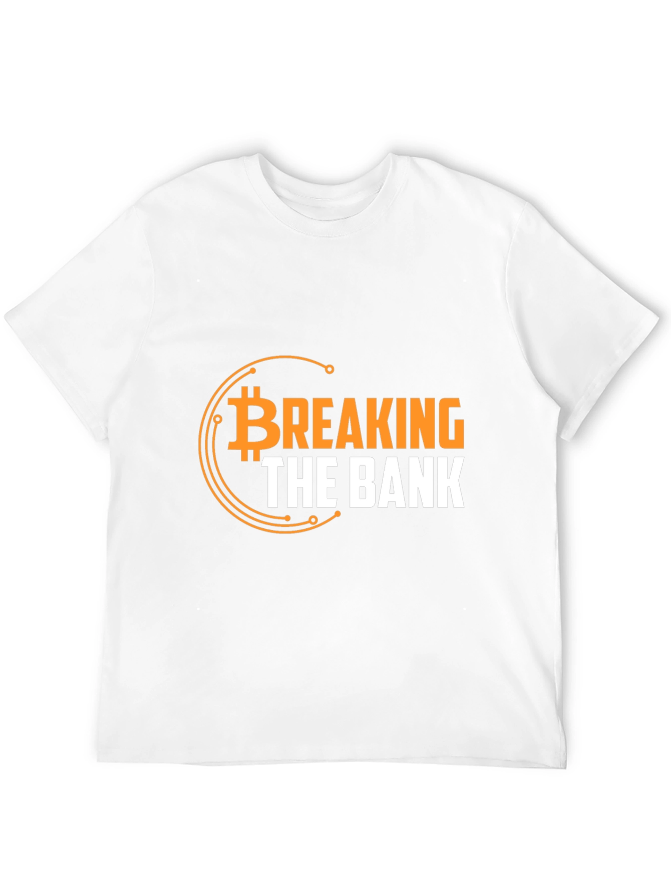 Breaking The Bank Bitcoin Graphic T-Shirt