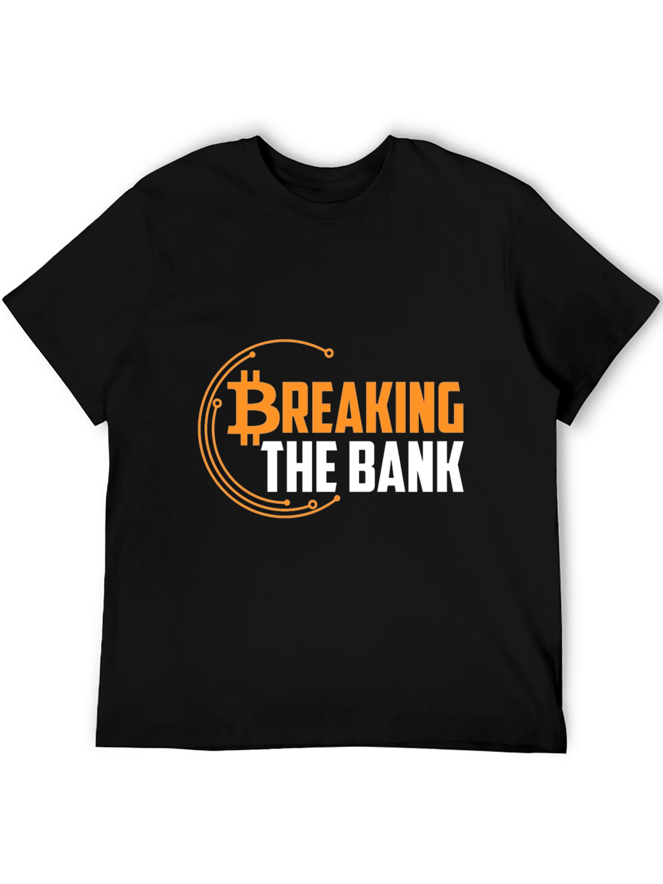 Breaking The Bank Bitcoin Graphic T-Shirt