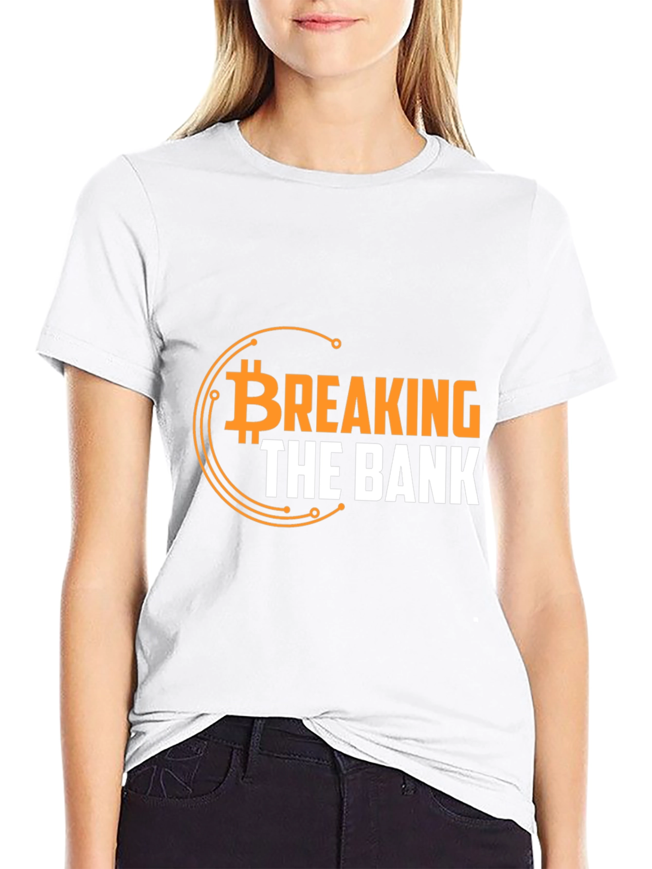Breaking The Bank Bitcoin Graphic T-Shirt