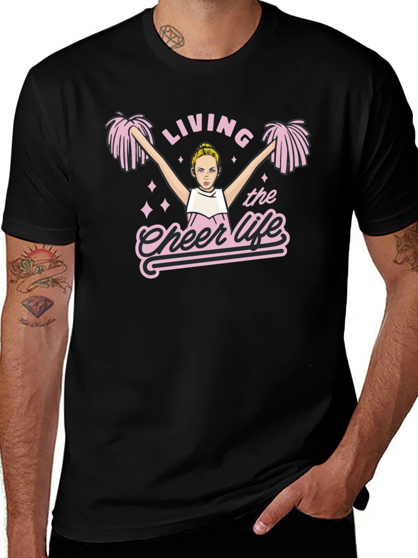 Cheer Life Graphic T-Shirt