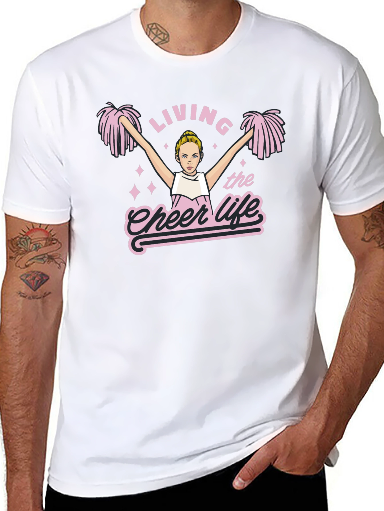 Cheer Life Graphic T-Shirt
