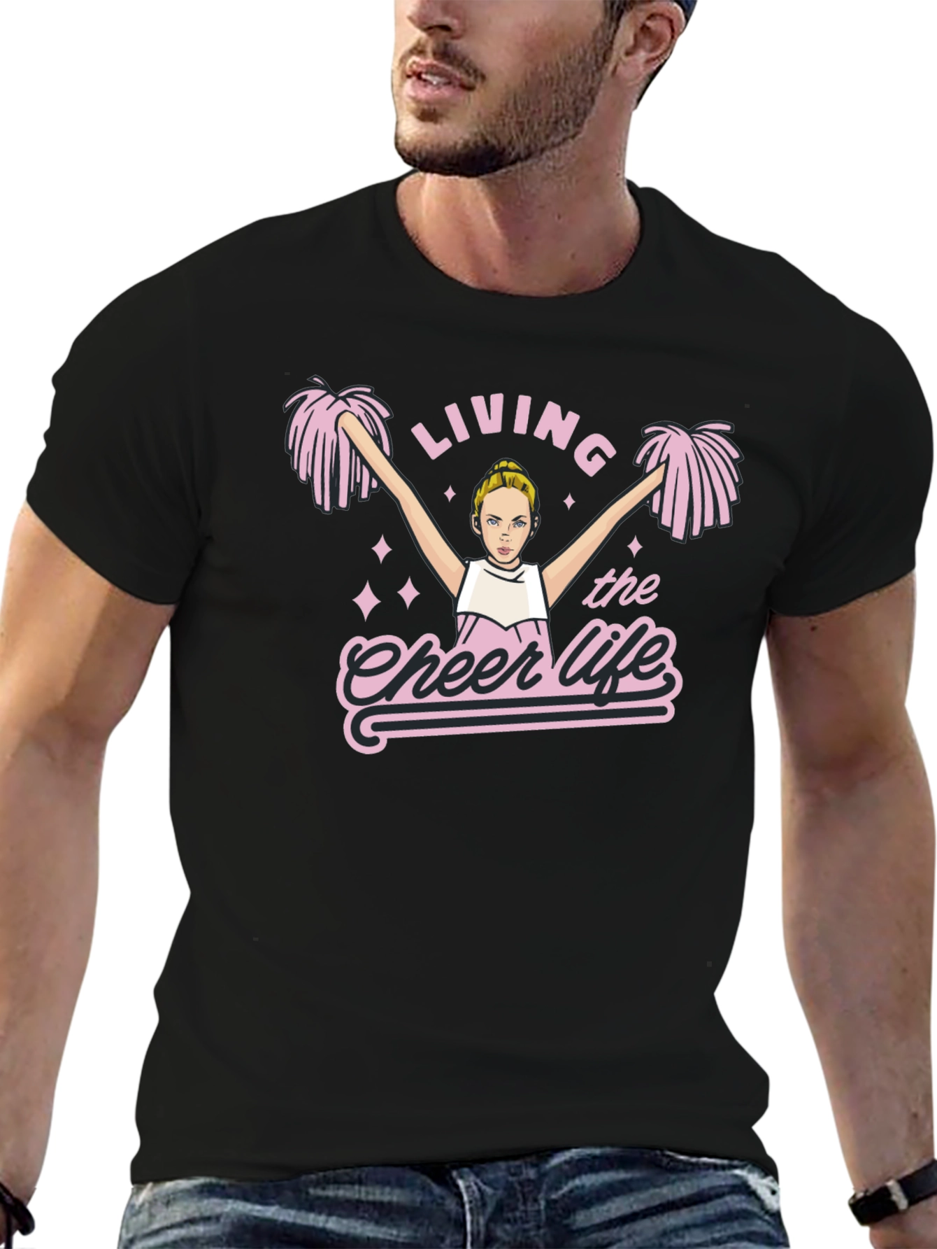 Cheer Life Graphic T-Shirt