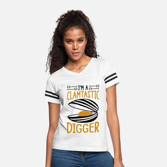 Clam Digger Enthusiast Beach Design