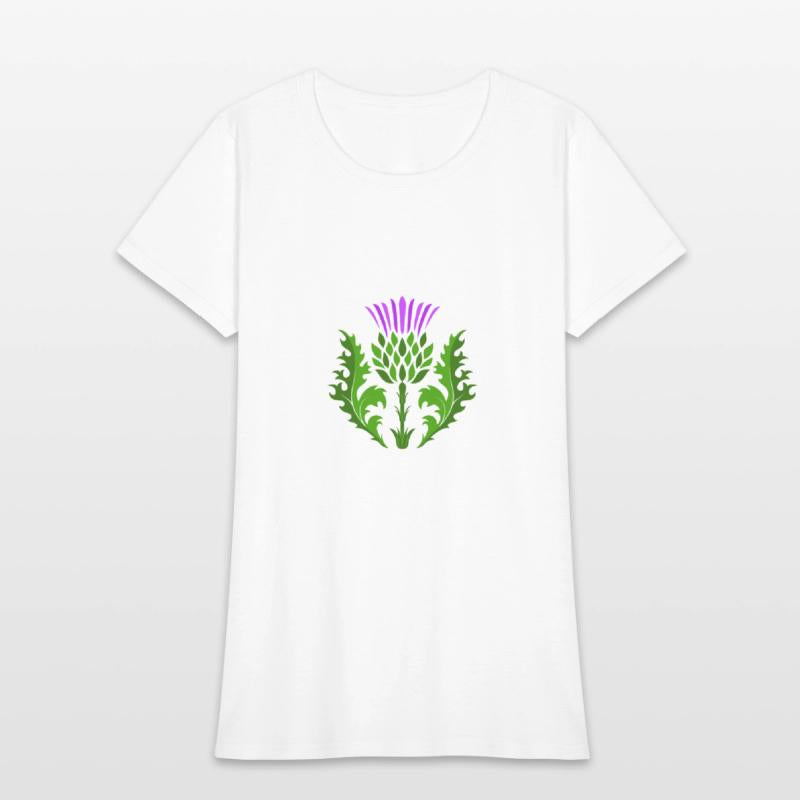 Clan MacGregor Surname Thistle Flower Scottish