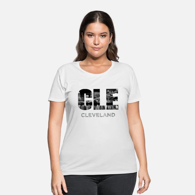 Cle The Land Night Downtown Cleveland Skyline Ohio