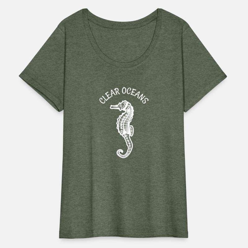 Clean Oceans Creature Sea Horse Beach Sailing