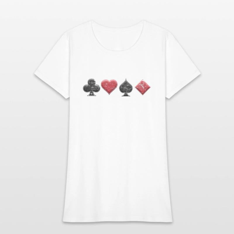 Clubs Hearts Spades Diamonds Cross Poker Player
