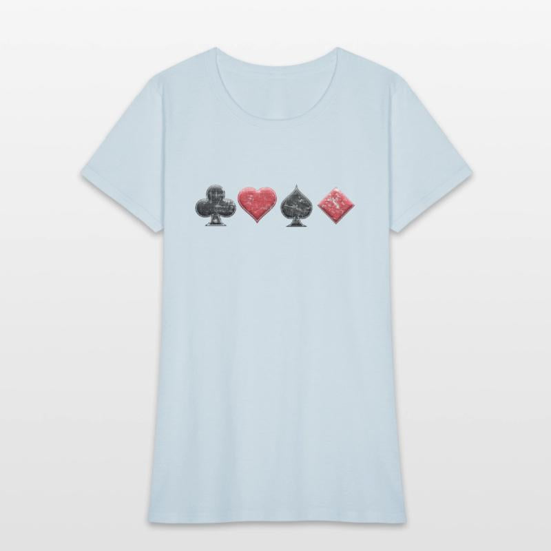 Clubs Hearts Spades Diamonds Cross Poker Player