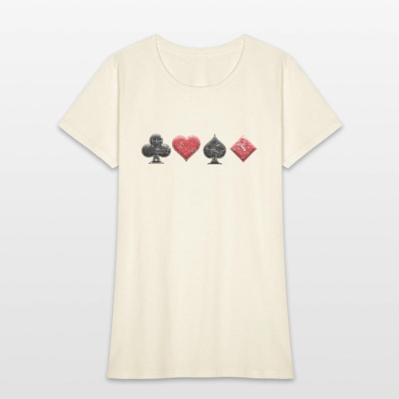Clubs Hearts Spades Diamonds Cross Poker Player
