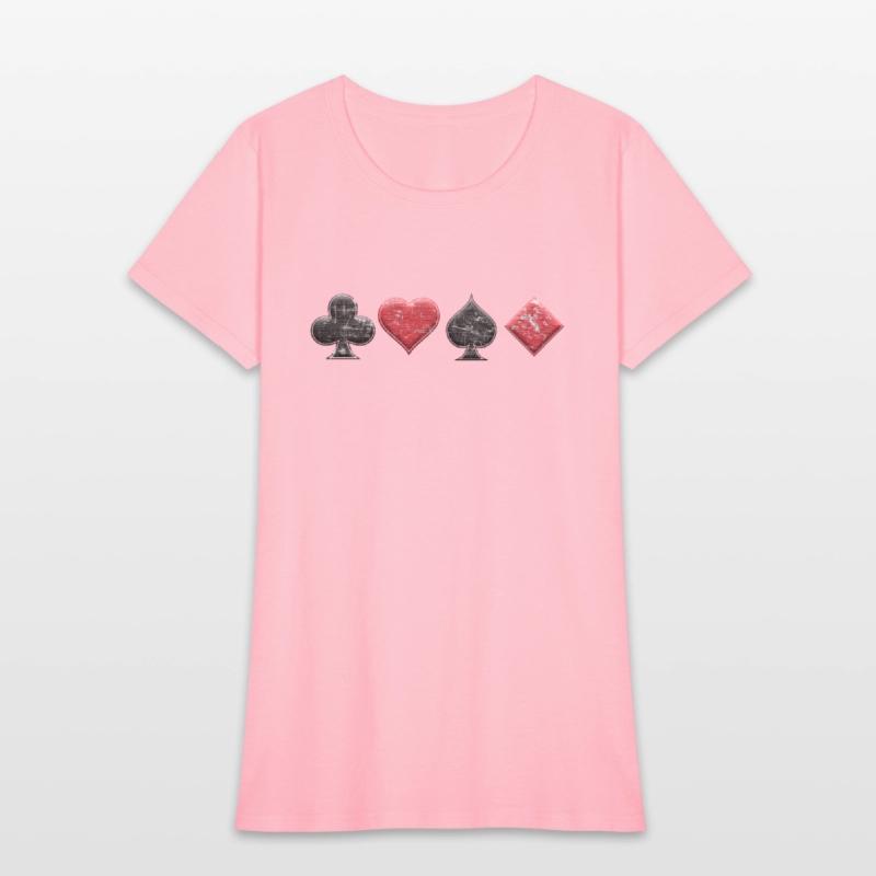 Clubs Hearts Spades Diamonds Cross Poker Player