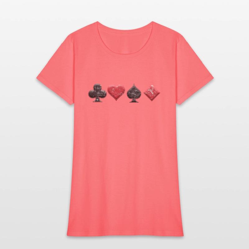 Clubs Hearts Spades Diamonds Cross Poker Player