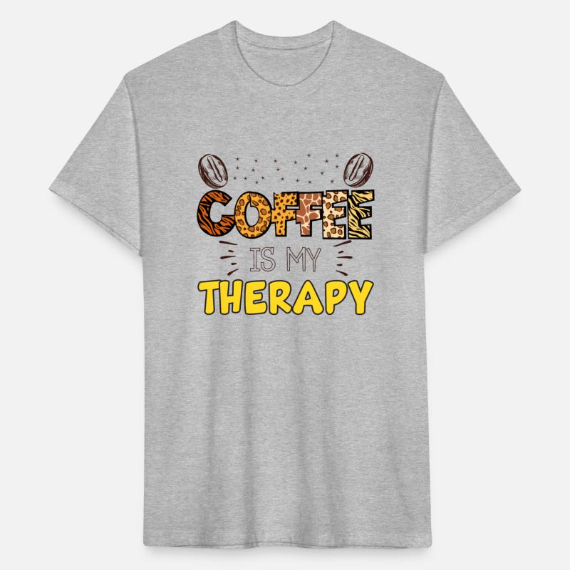 Coffee Lover Tee - Coffee Is My Therapy