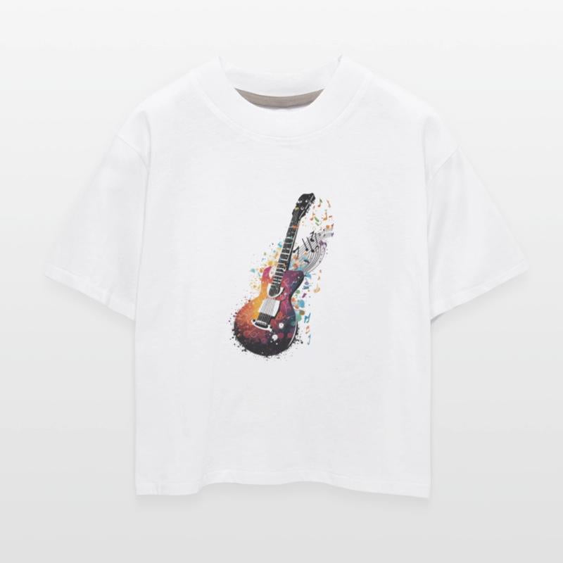 colored guitar