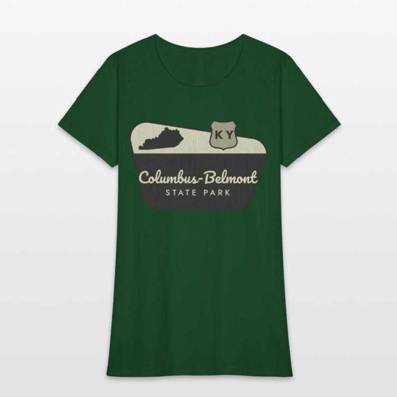 Columbus-Belmont State Park Kentucky Welcome Sign