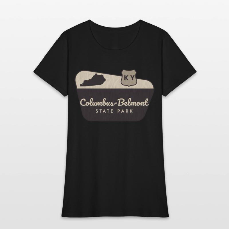 Columbus-Belmont State Park Kentucky Welcome Sign