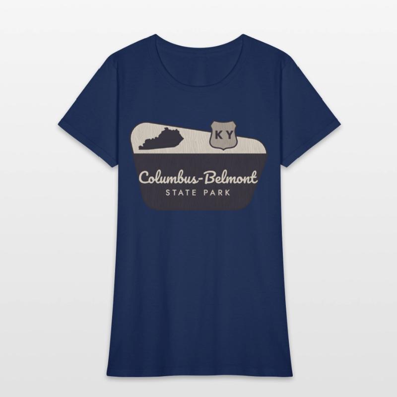 Columbus-Belmont State Park Kentucky Welcome Sign