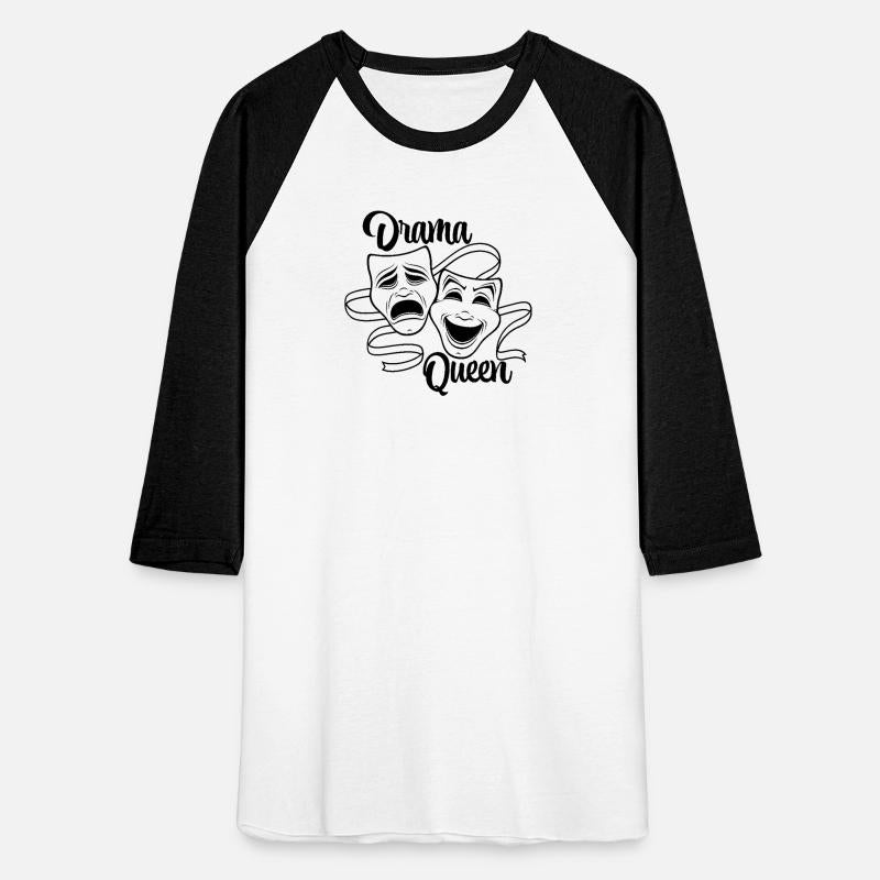 Comedy And Tragedy Theater Masks Drama Queen Black