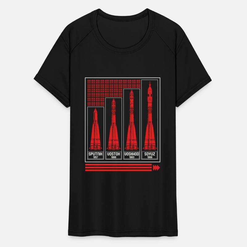 Communism Shirt, Soyuz Russia Spacecraft Rocket