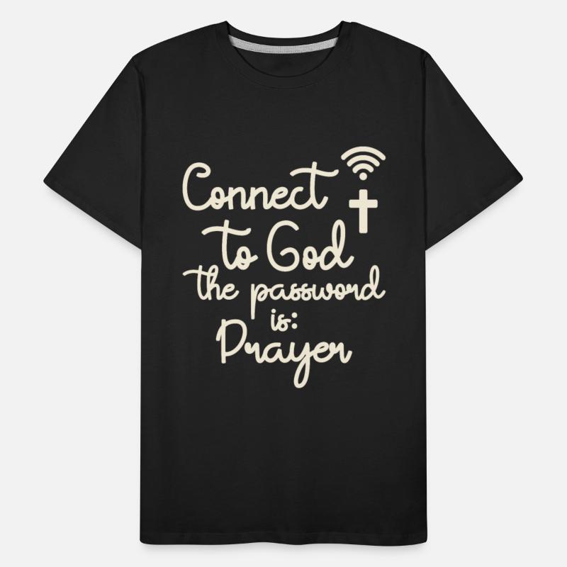 Connect to God with Prayer Christian Quote