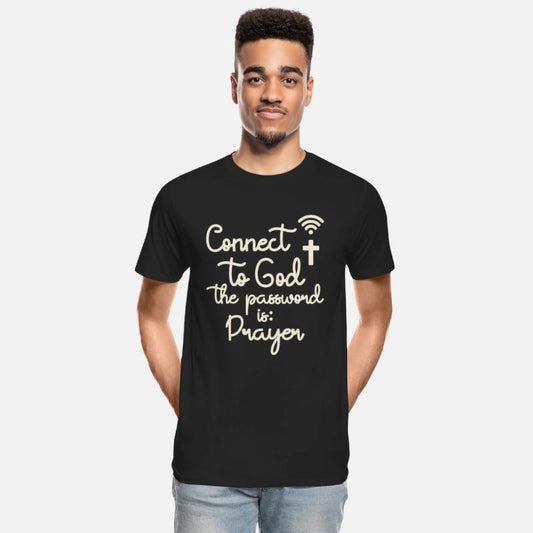 Connect to God with Prayer Christian Quote