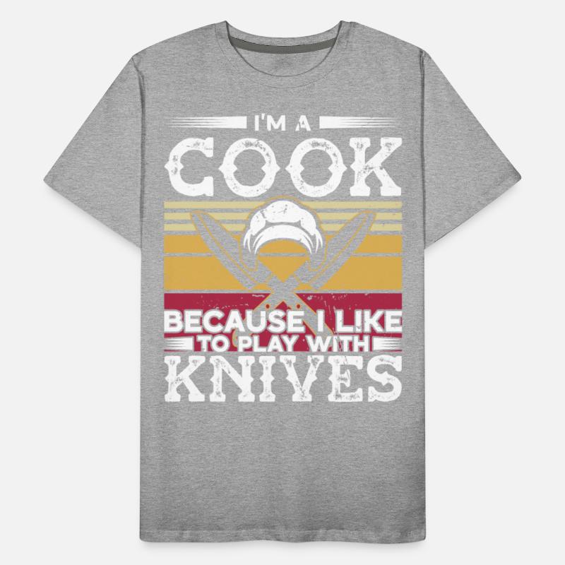Cooking like to play with knives cook chef kitchen