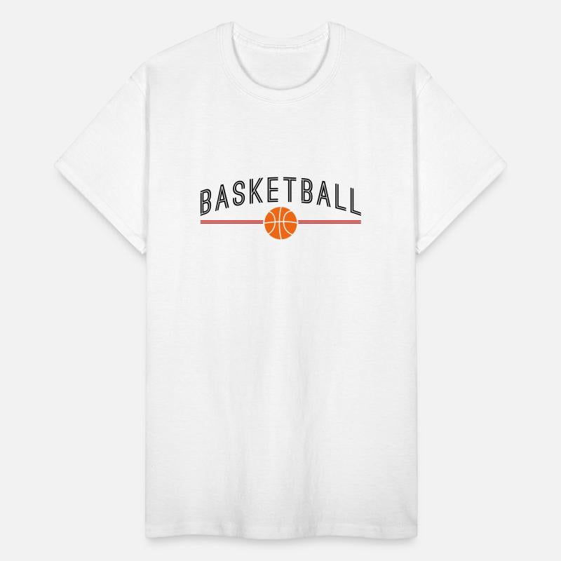 cool basketball logo hit goal in net basket throw