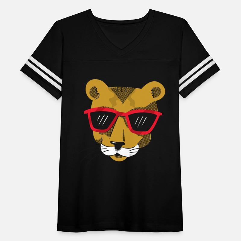 Cool Cougar Wearing Sunglasses