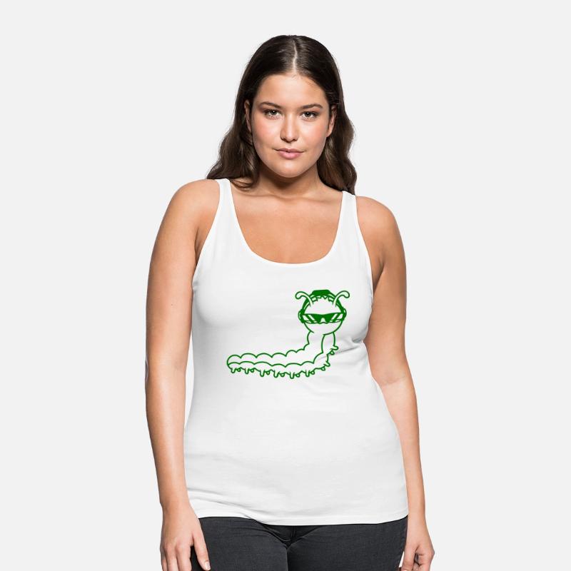 Cool DJ Caterpillar Comic Music Club Party Drawing