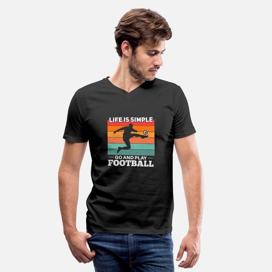 Cool footballer football saying motif