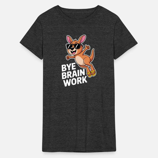 Cool Kangaroo with Sunglasses and Bidding Goodbye