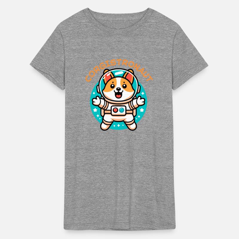 Corgi Astronaut Cute Dog Funny Spaceman Adorable
