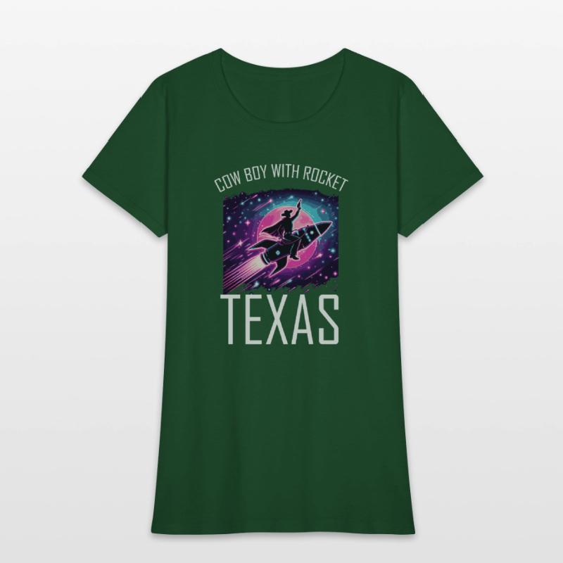 Cowboy with Rocket – Texas Space Adventure