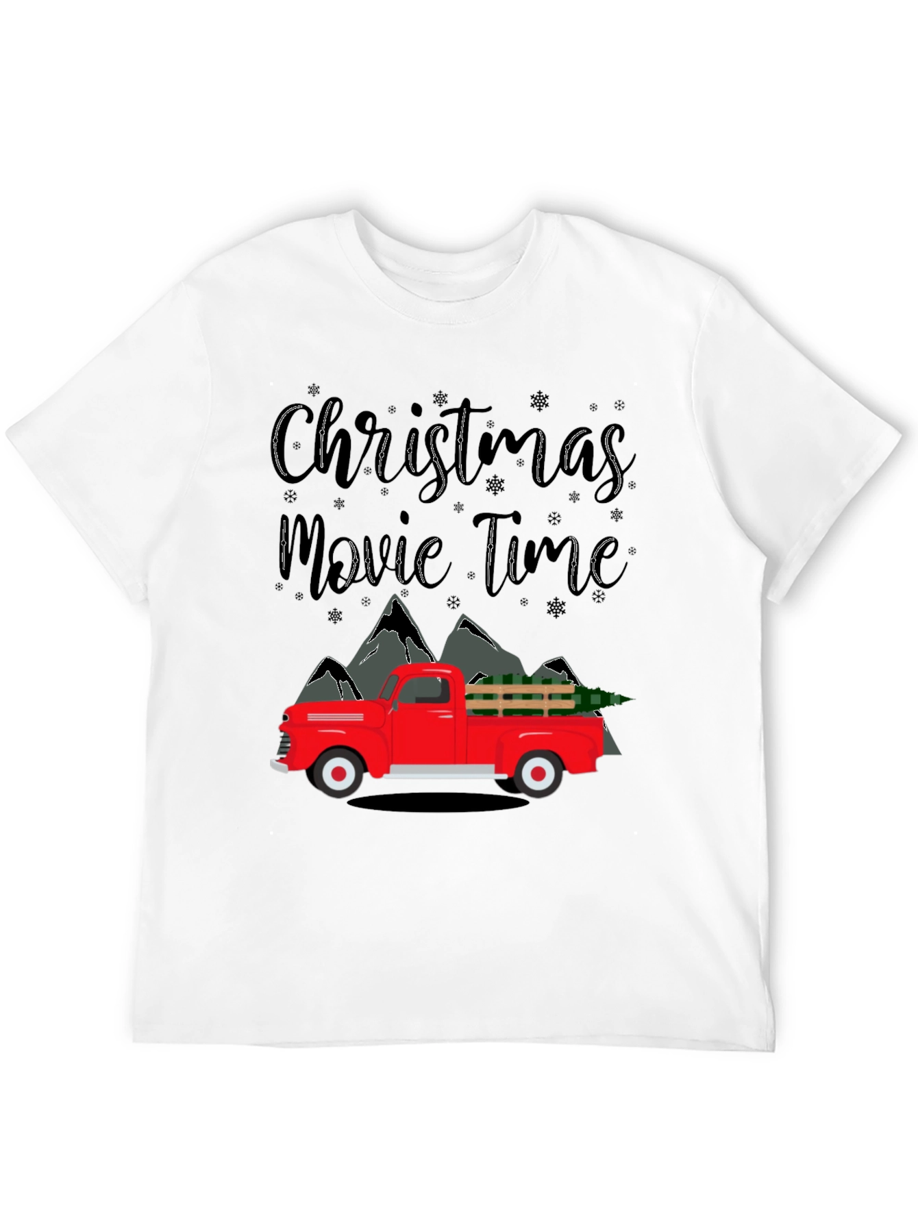 Christmas Movie Time Truck T-Shirt