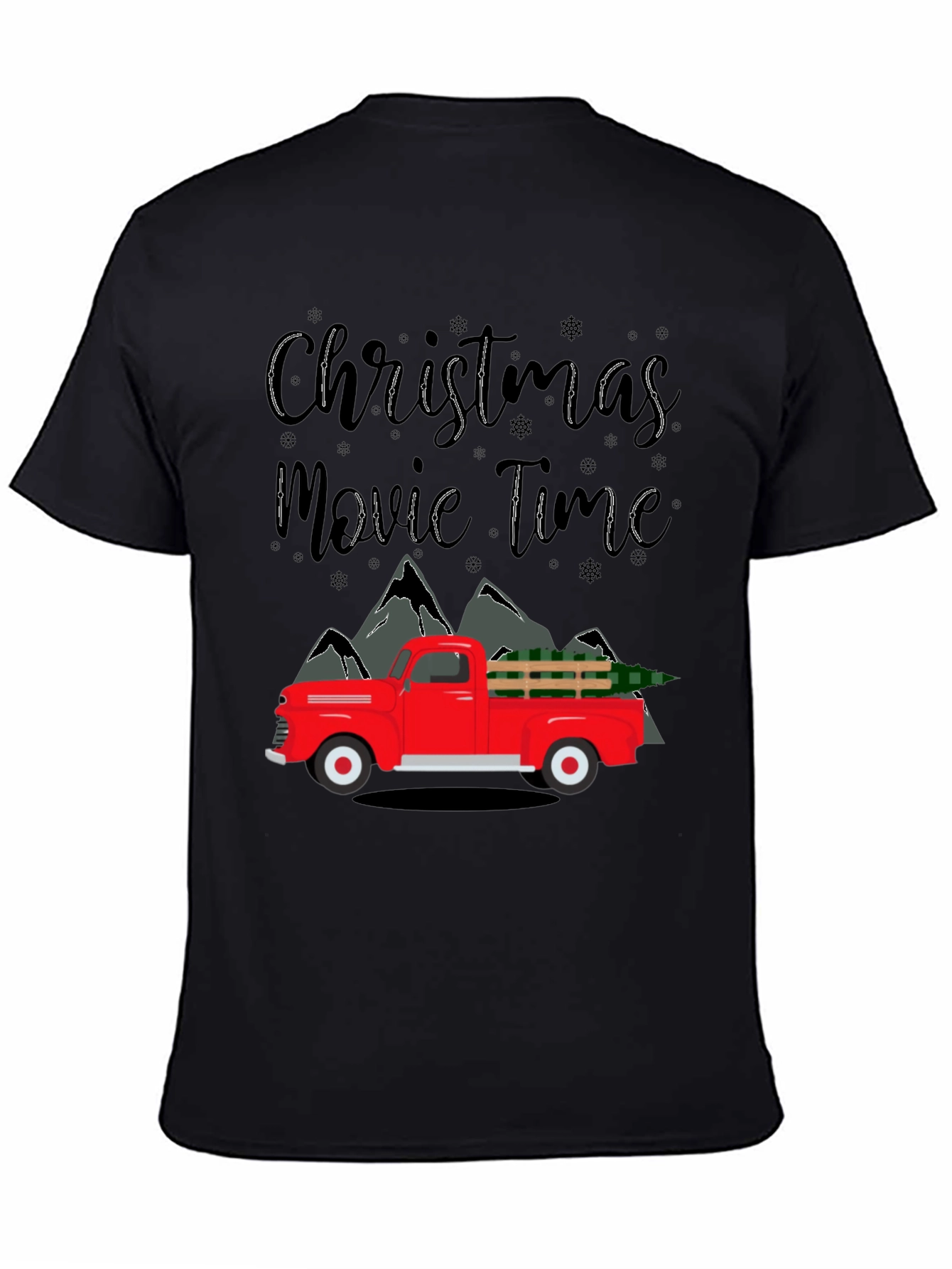 Christmas Movie Time Truck T-Shirt