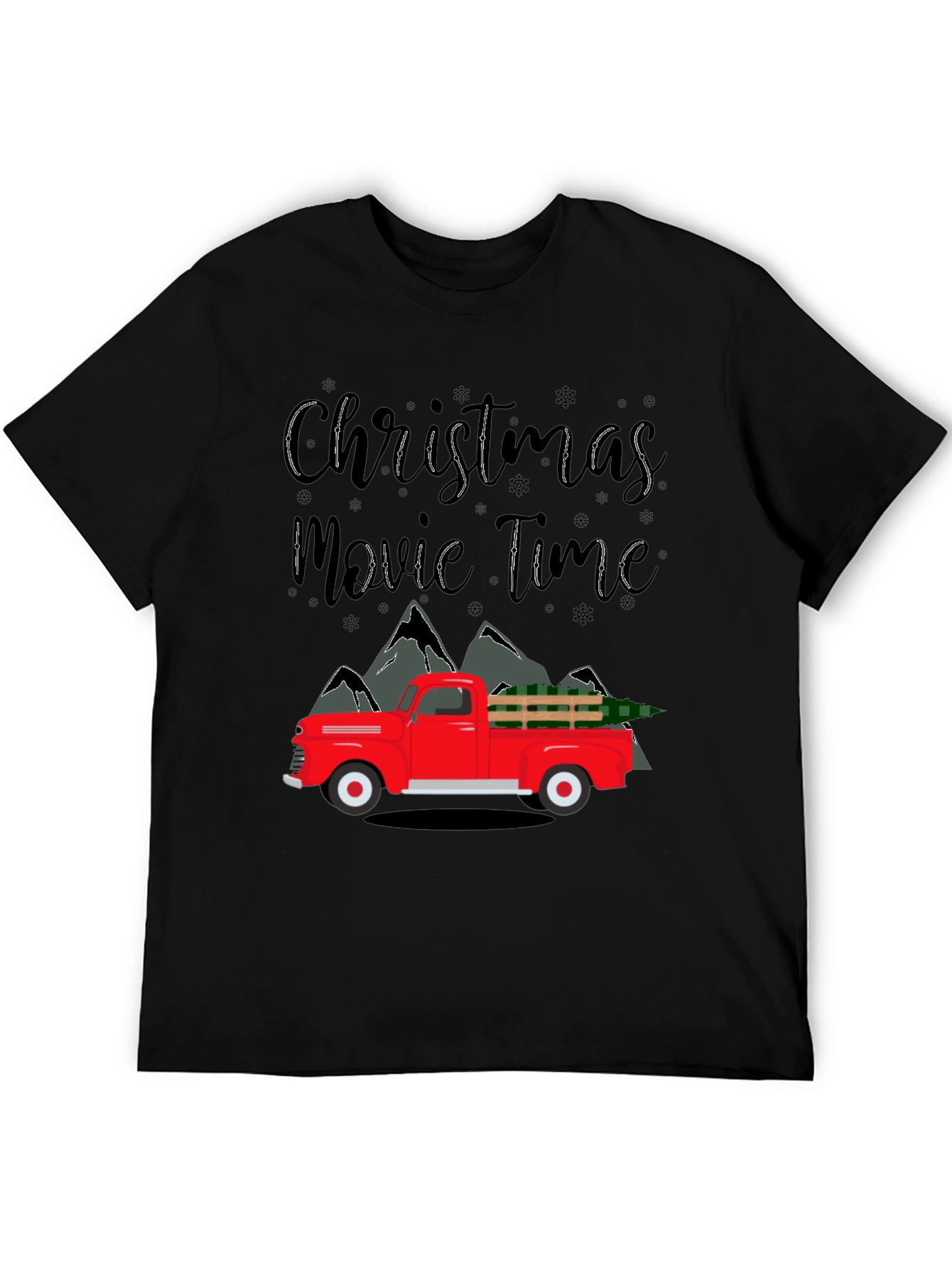 Christmas Movie Time Truck T-Shirt