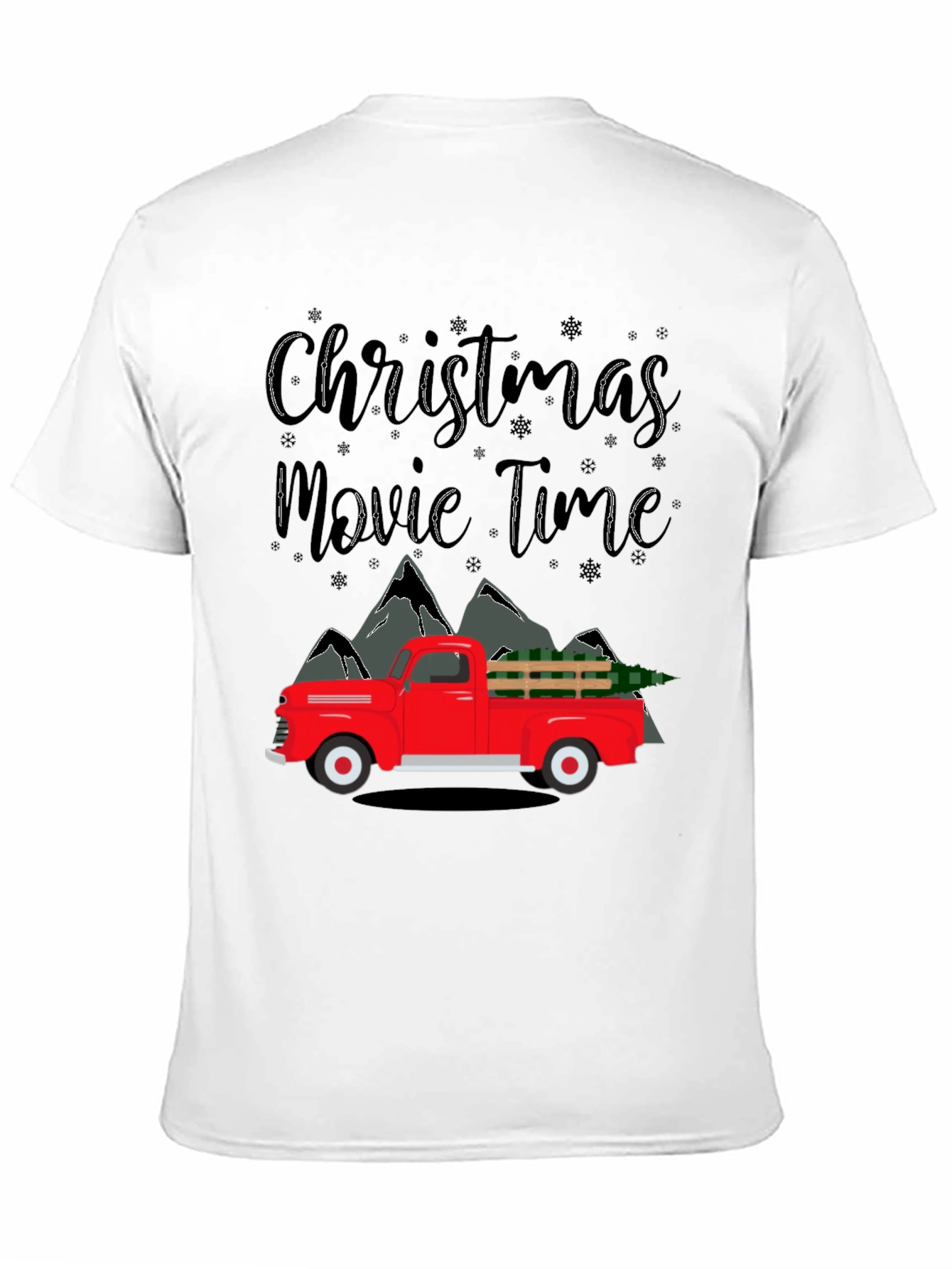 Christmas Movie Time Truck T-Shirt