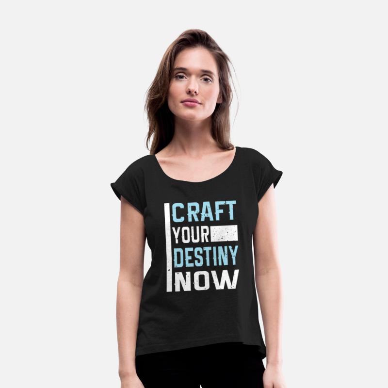 Craft Your Destiny Now typography for print tshirt