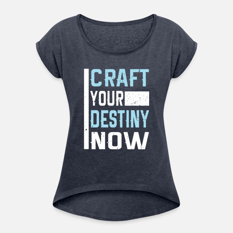 Craft Your Destiny Now typography for print tshirt