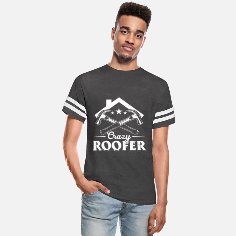 Crazy Roofer - Roofer Contractor Roofer Worker Roo