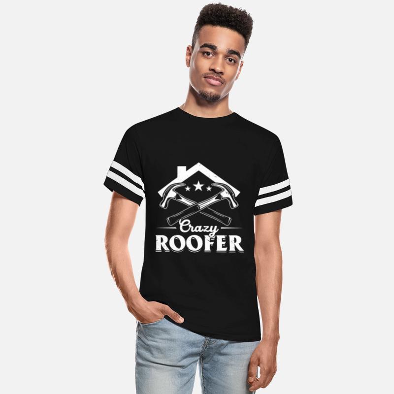 Crazy Roofer - Roofer Contractor Roofer Worker Roo