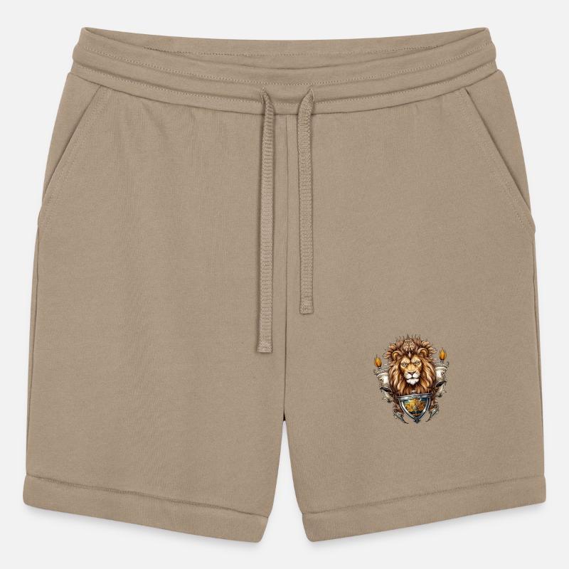 Crowned Lion with Axe Crest