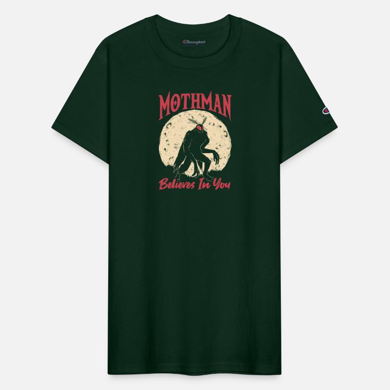 Cryptid Monster Mothman Believes in You