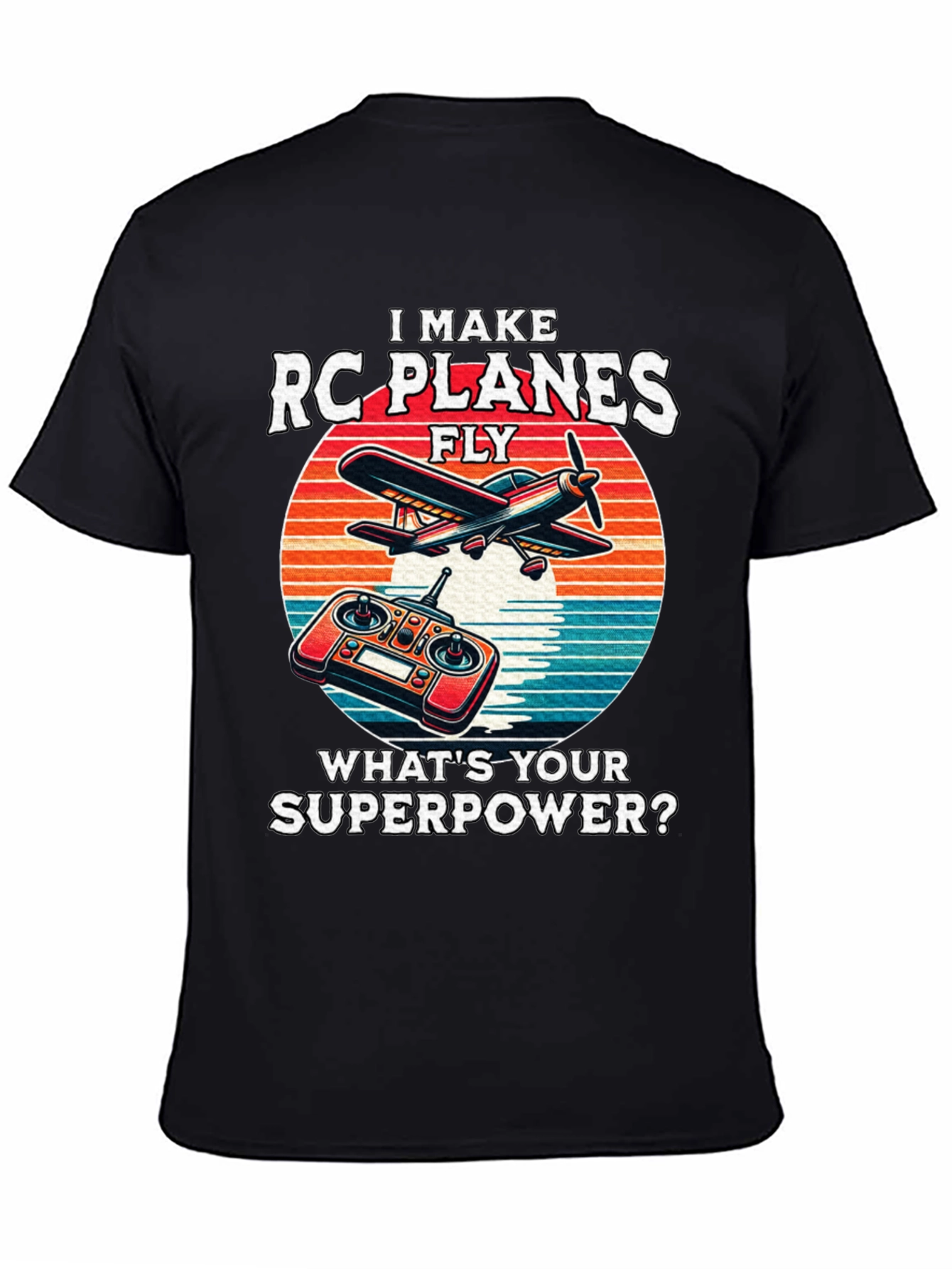 RC Planes Superpower Graphic Tee