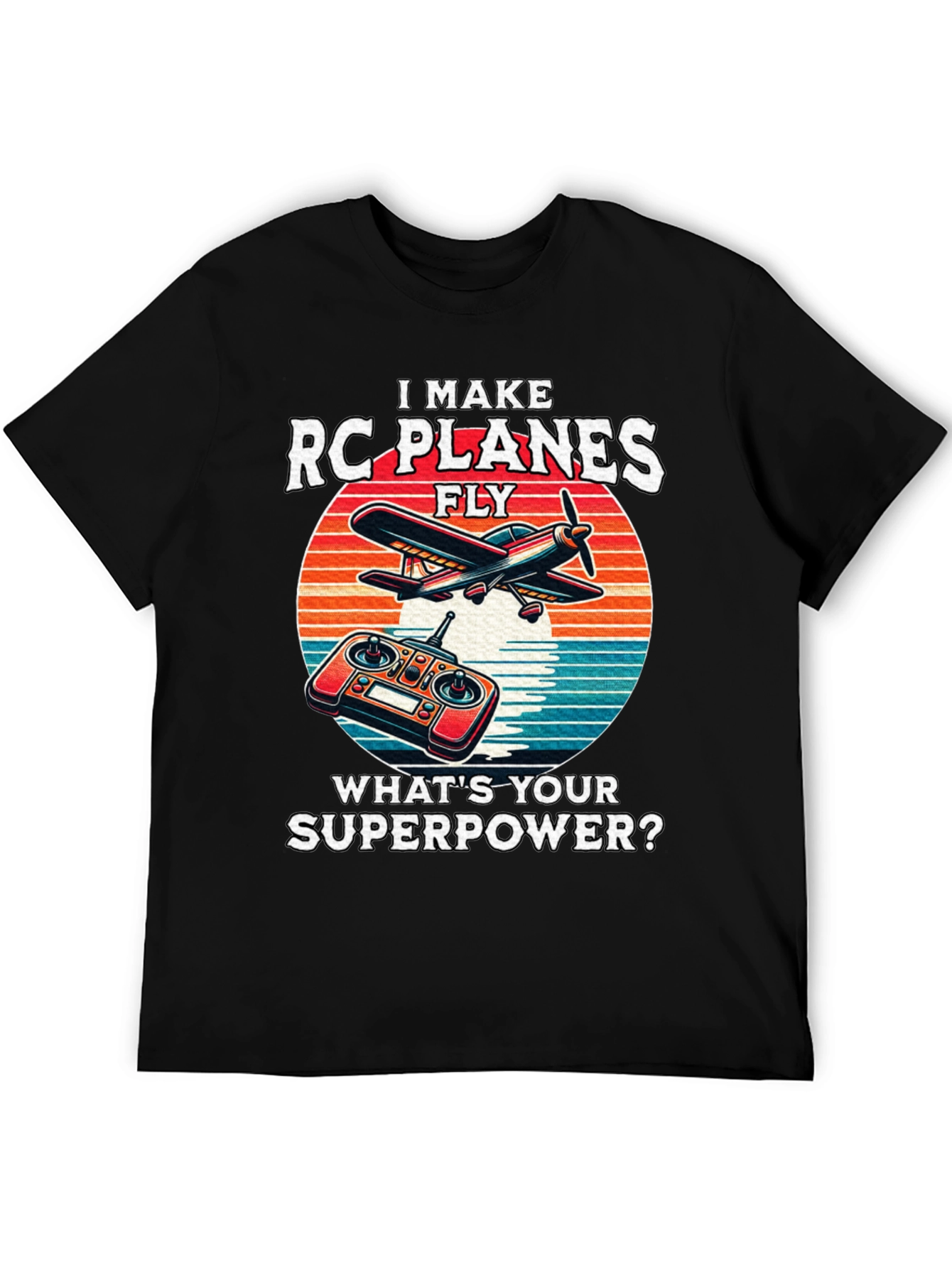 RC Planes Superpower Graphic Tee