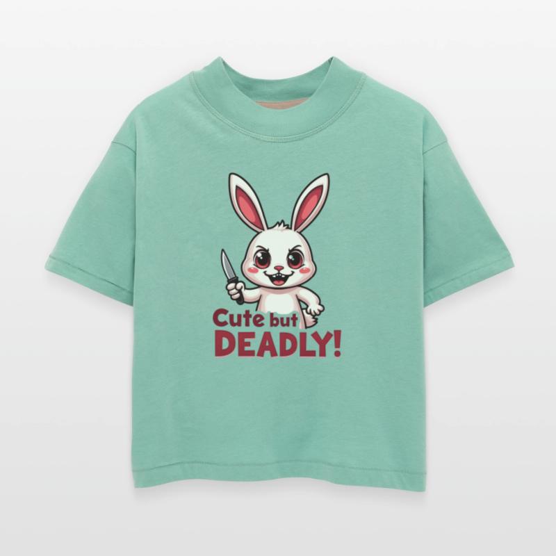 Cute but Deadly Bunny Illustration