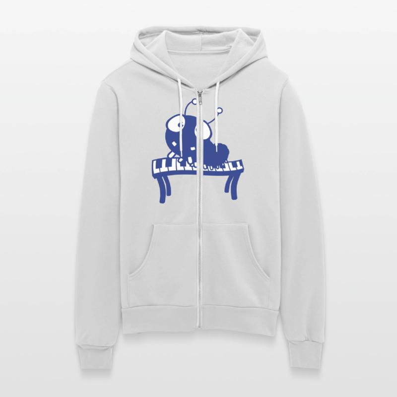 Cute Caterpillar Plays Keyboard Piano Keys Animal