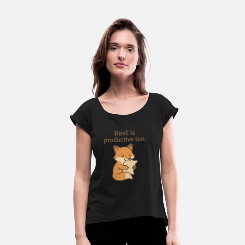 Cute Fox Self-Care Pillow Design