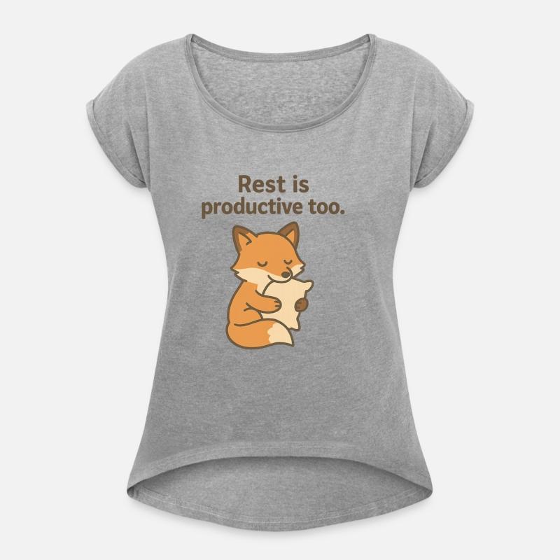Cute Fox Self-Care Pillow Design