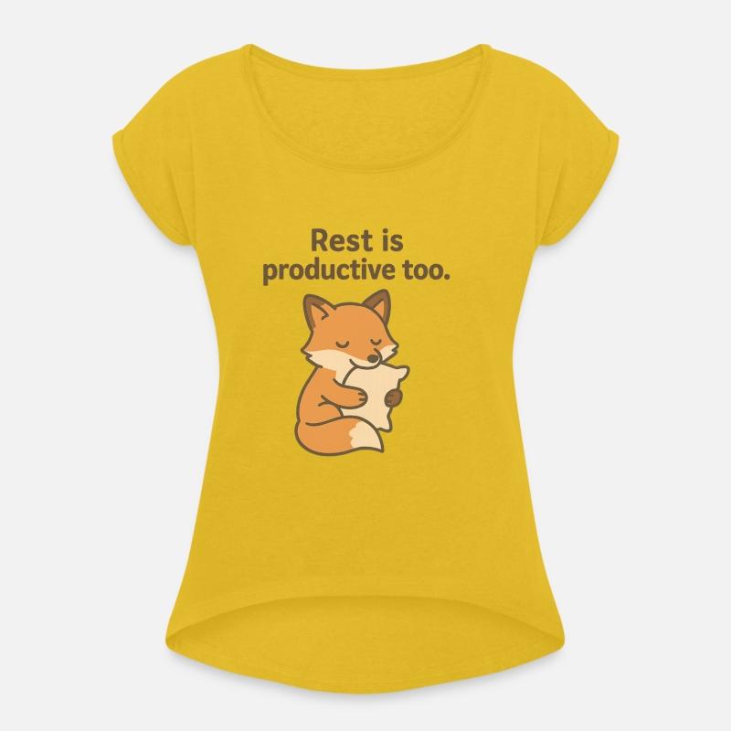Cute Fox Self-Care Pillow Design