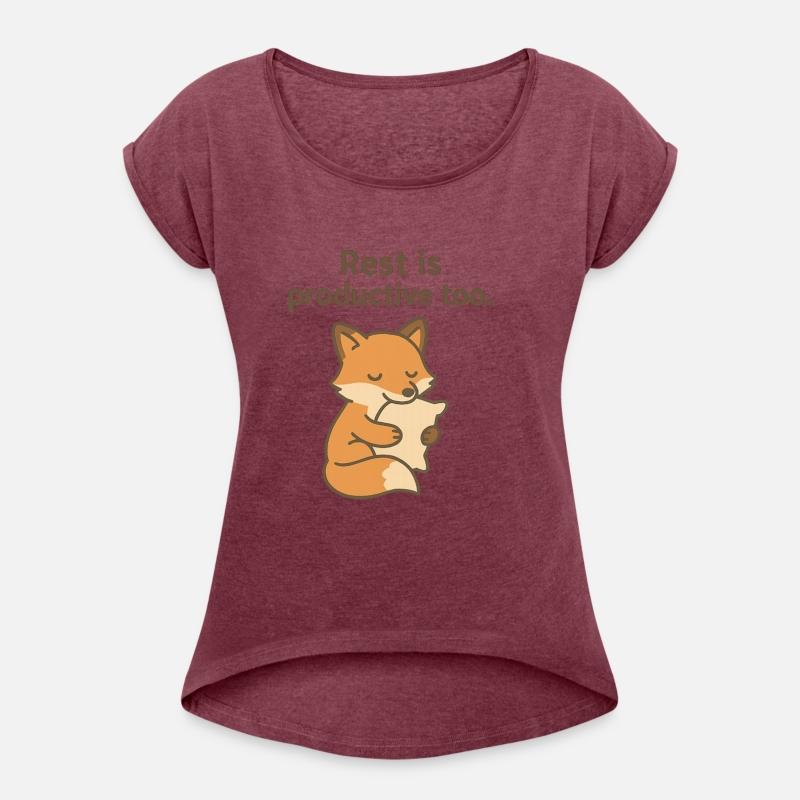 Cute Fox Self-Care Pillow Design